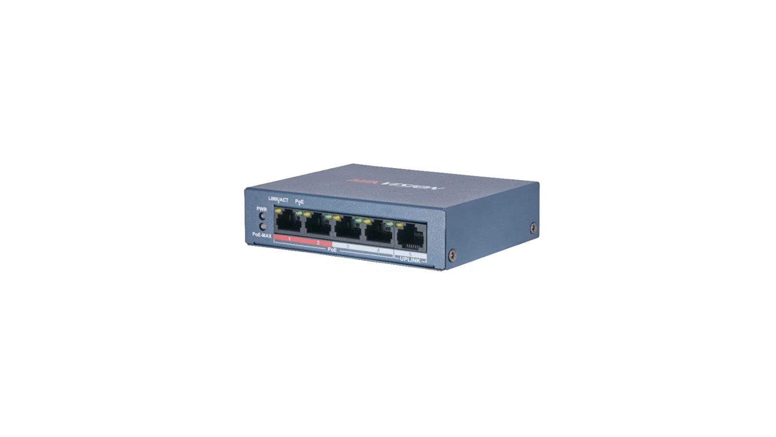 Коммутатор PoE HIKVISION DS-3E0105P-E/M (4x10/100M PoE-портов, 1 Uplink ...