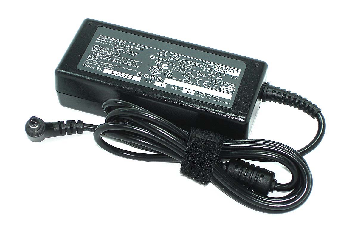 Зарядное устройство (блок питания) для ноутбука Asus 19В 4.74А 90Вт  5.5x2.5мм (PA-1900-04), без сетевого кабеля OEM Купить в Москве