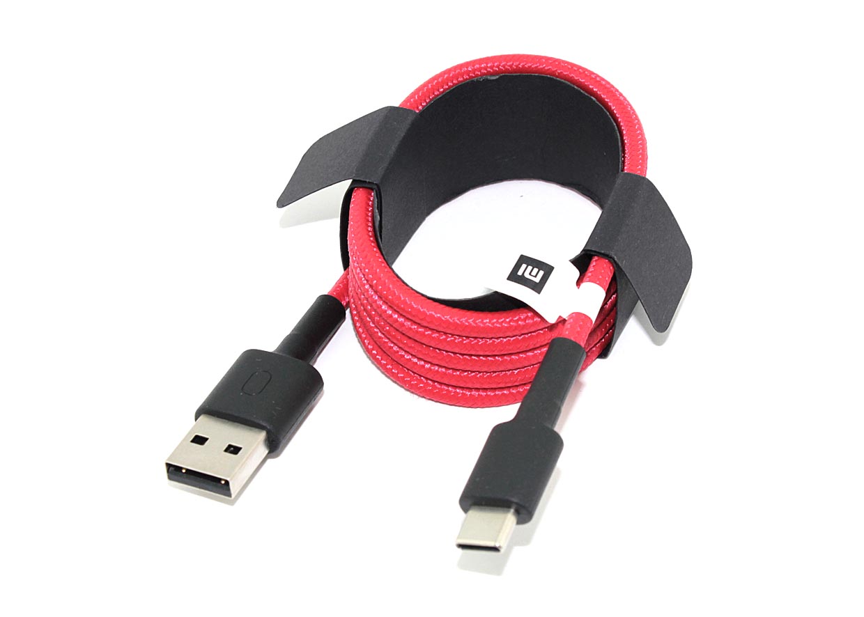 Кабель Xiaomi Mi Braided USB Type-C 1m красный | 084937 | Купить в